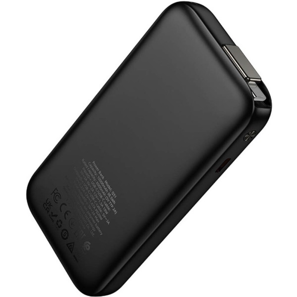 Фото - Батарея мобильная HOCO Q51 Key PD20W с выдвижным кабелем Type-C 10000 mAh Black (715654)